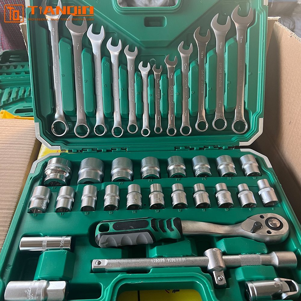 37pcs nickel plated socket set