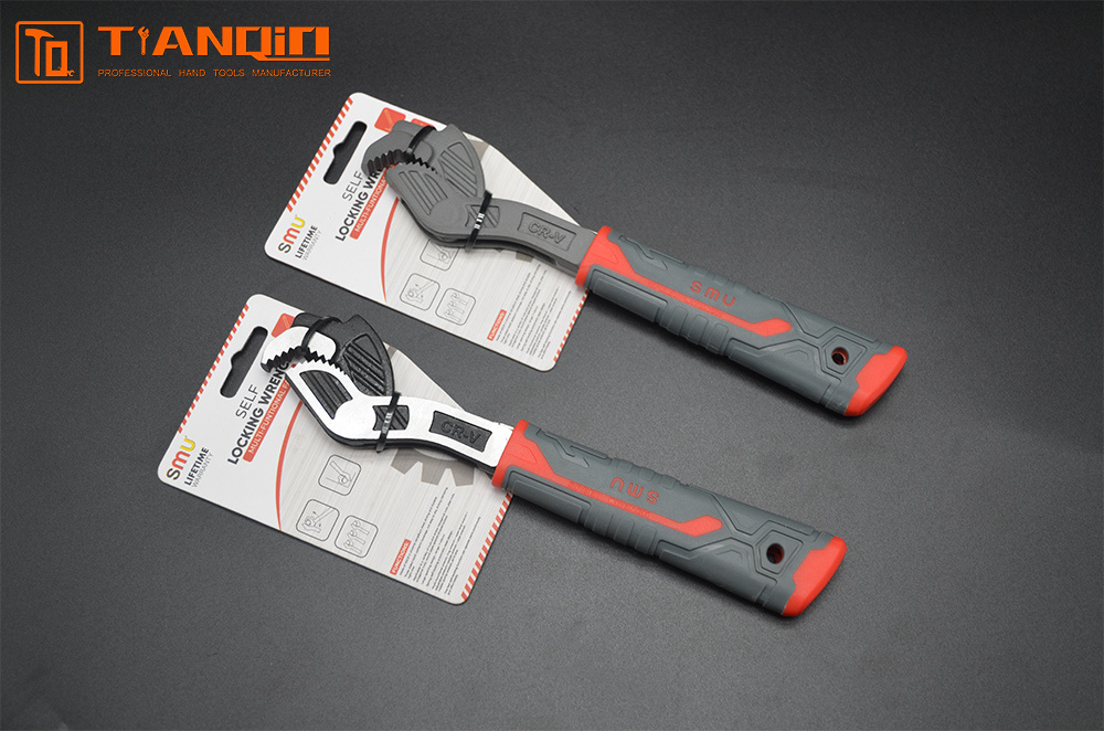 Multi-function selflocking wrench