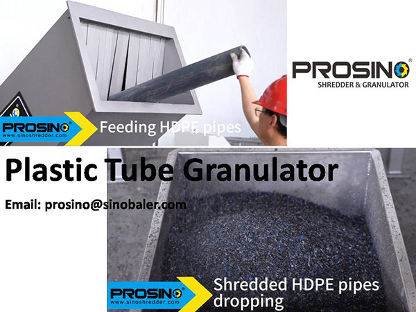 Plastic Tube Granulator