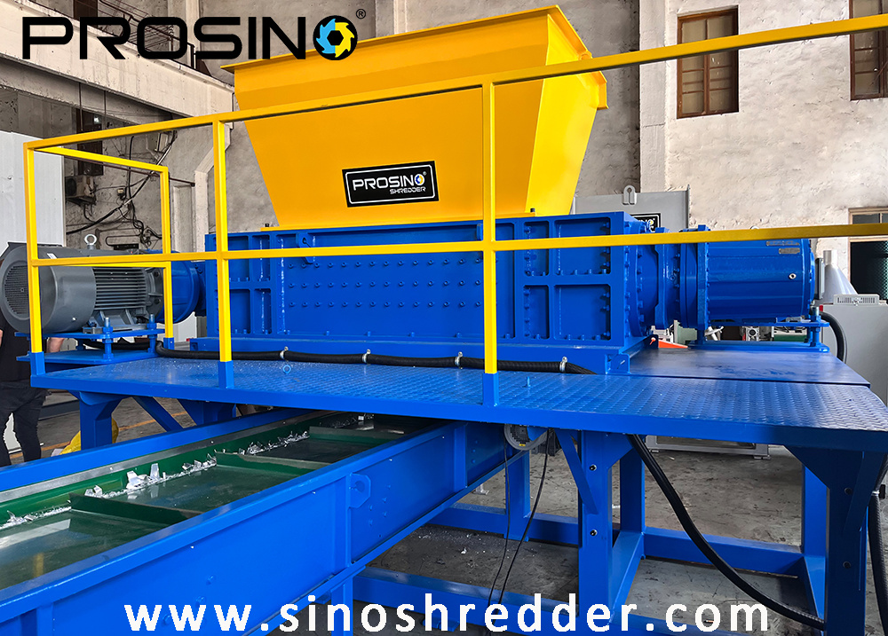 Two Rotor Shredder_PROSINO Shredding Machines