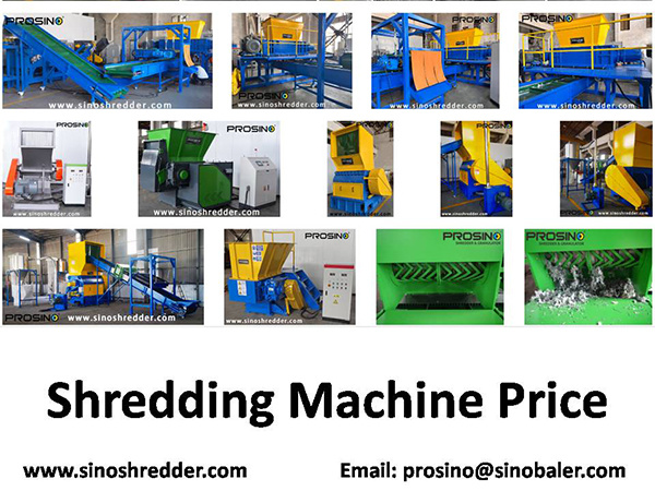 Shredding Machine Price