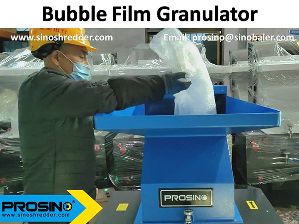 Bubble Film Granulator