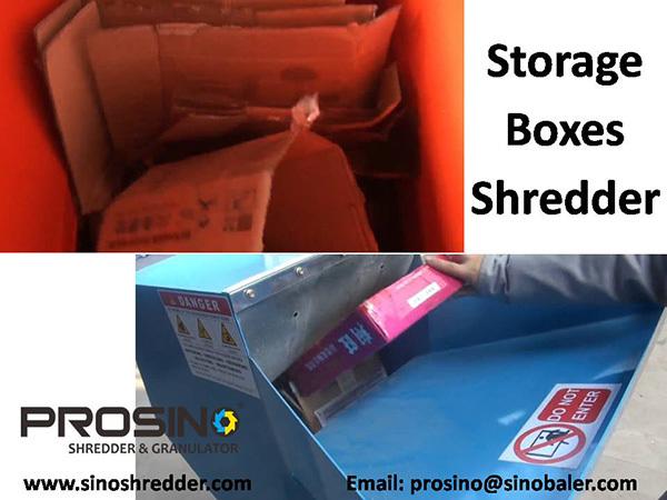 Storage Boxes Shredder