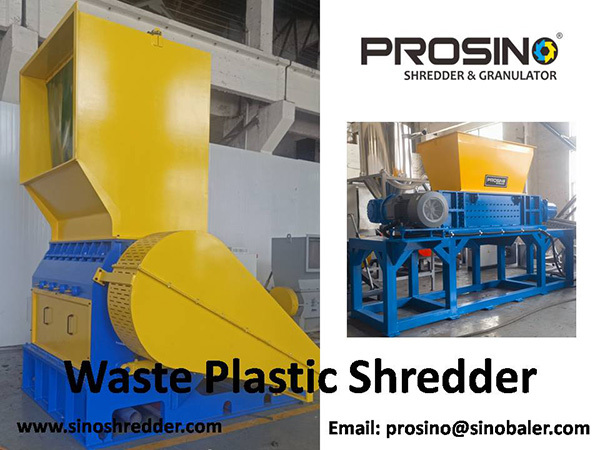 Waste Plastic Shredder