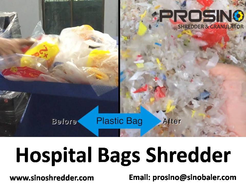 Hospital Bags Shredder