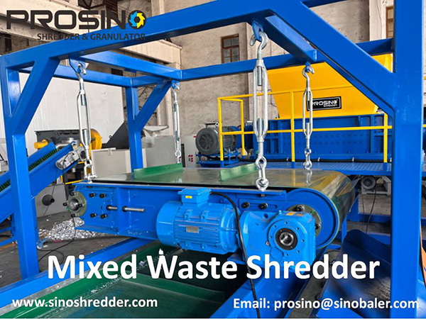 Mixed Waste Shredder