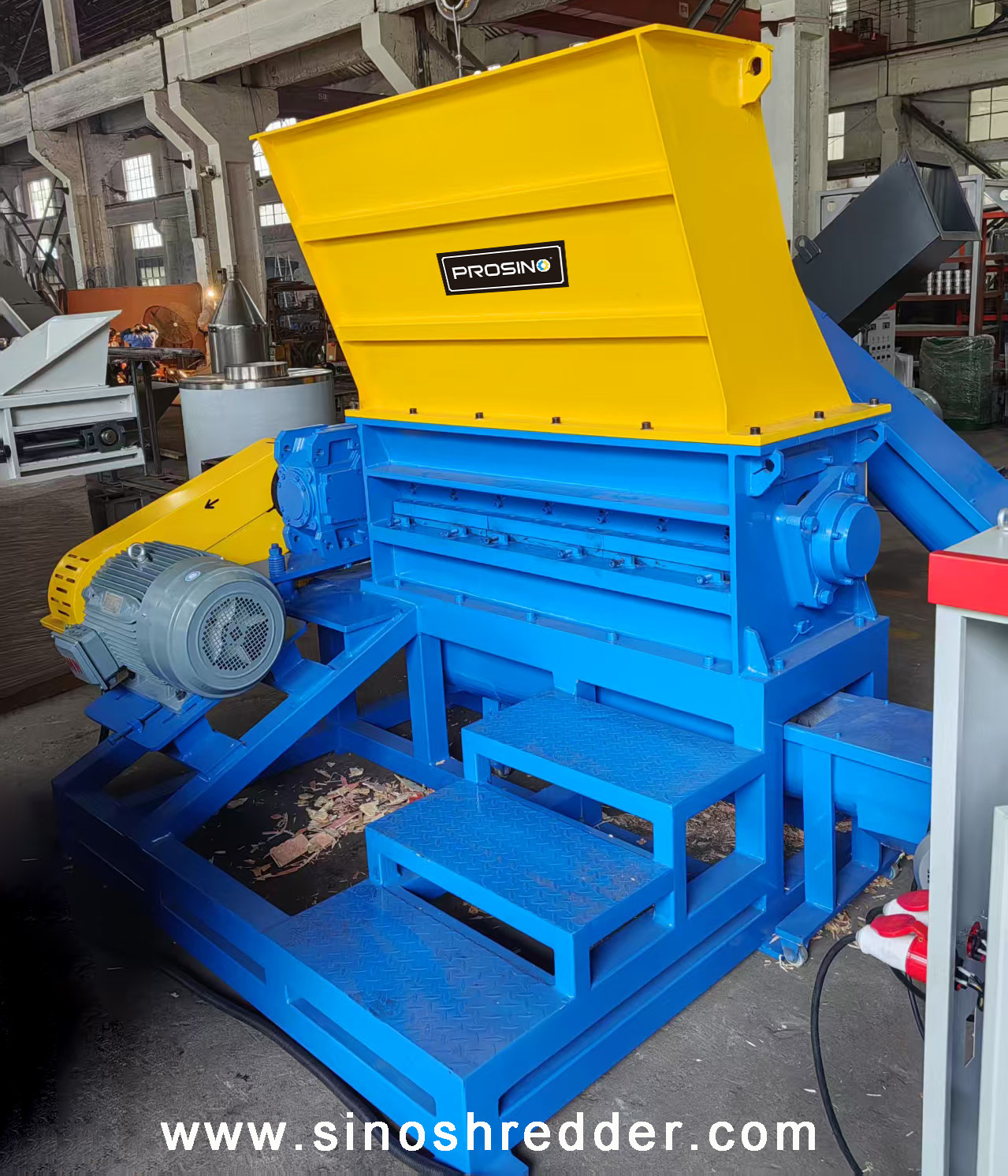 Pallet Shredder_PROSINO Shredding Machines