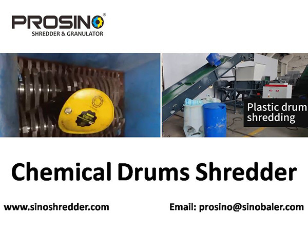 Chemical Drums Shredder