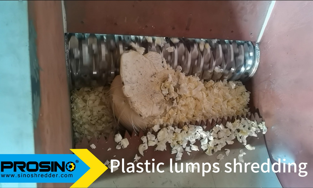 Plastic Lump Shredder, Plastic Lump Shredding Machine PS-S-B