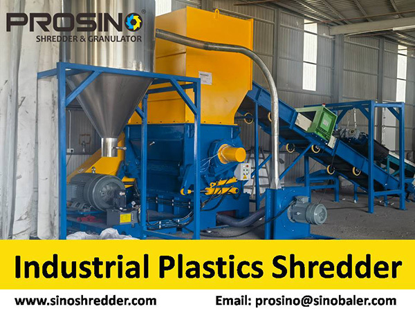 Industrial Plastics Shredder