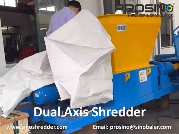 Dual Axis Shredder