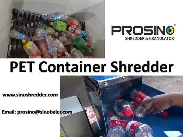 PET Container Shredder