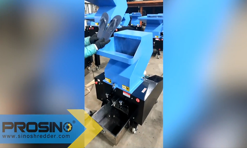 Plastic Slipper Granulator, Plastic Slipper Crusher, Plastic Slipper Shredder