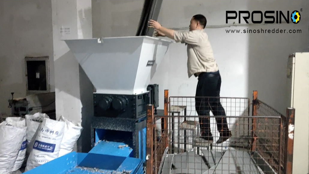 PP sheet shredder, PP plate shredding machine_PROSINO