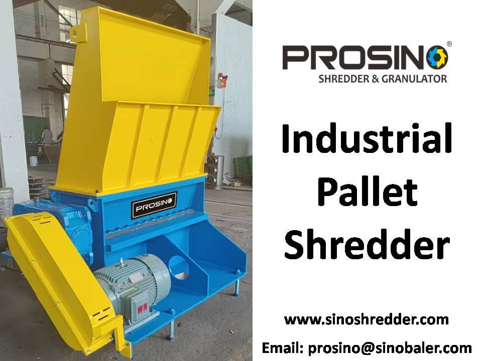 Industrial Pallet Shredder