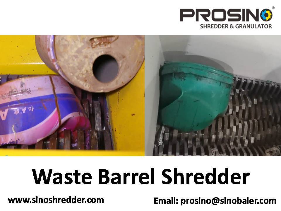 Waste Barrel Shredder