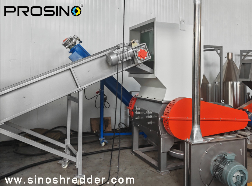PROSINO Granulator + Conveyor