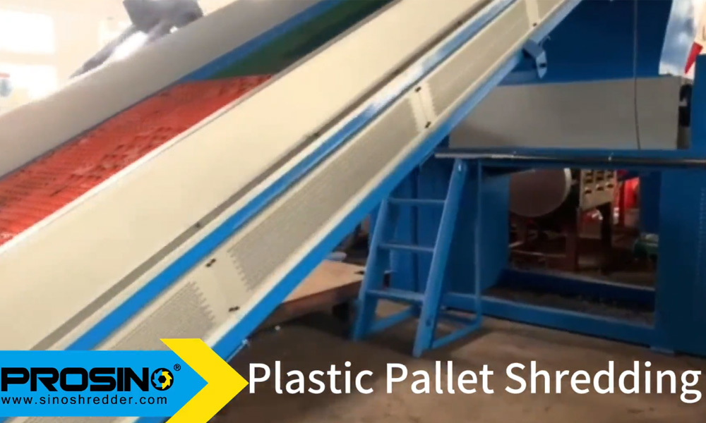 Plastic Pallets Shredder, Plastic Pallets Shredding