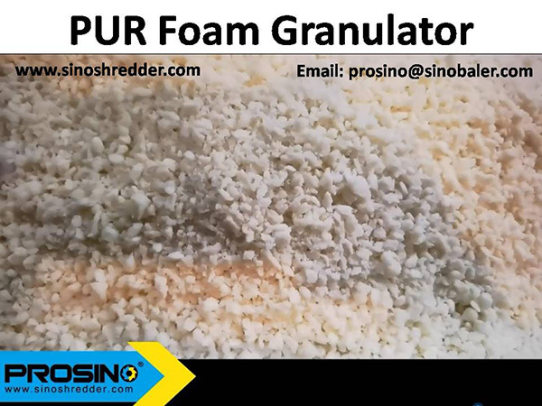 PUR Foam Granulator