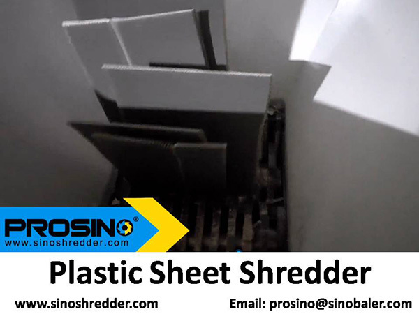 Plastic Sheet Shredder