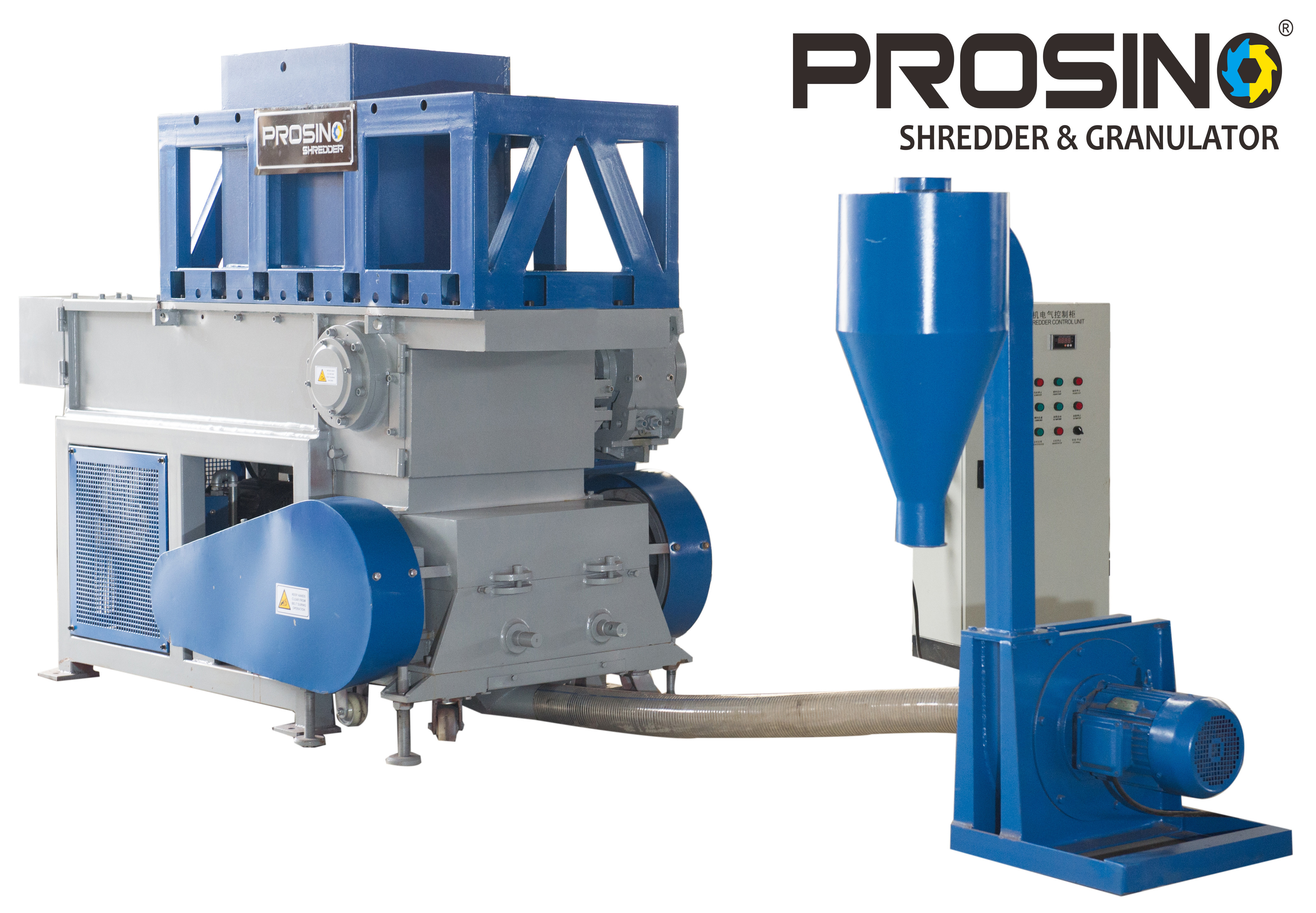 Integrated Shredding and Granulating Machine_PROSINO