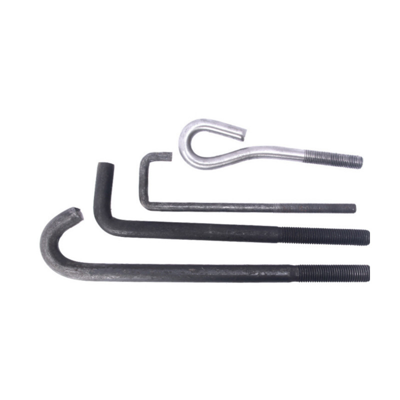 DIN 529 Foundation Bolts - Type A B C D E F L J T Carbon Steel M8-M72 Customized OEM ODM