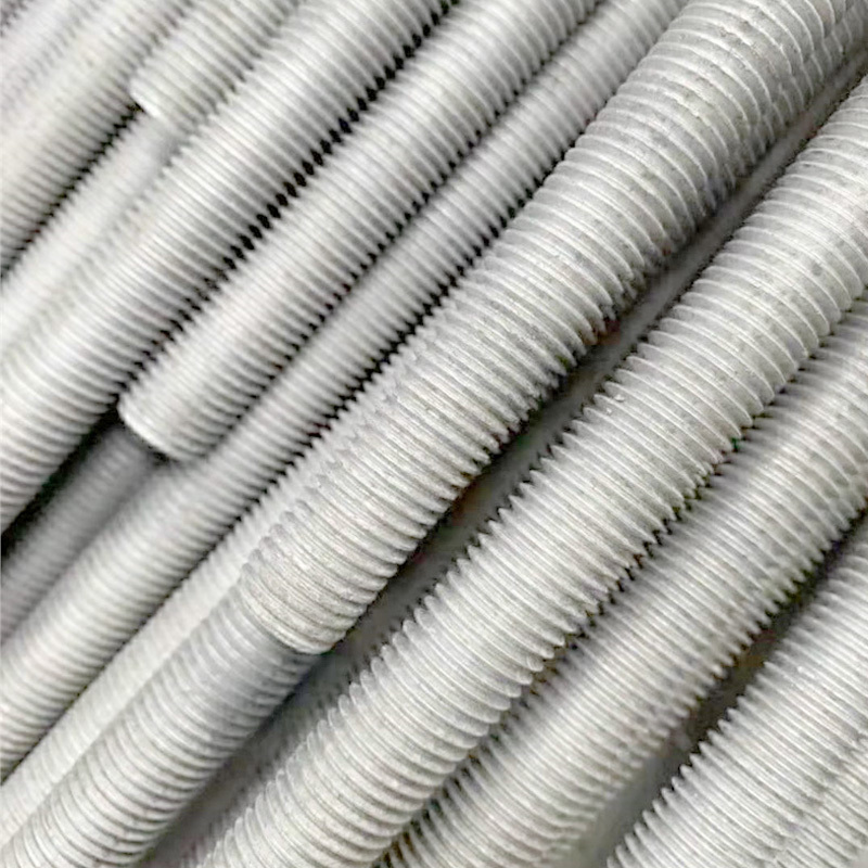 HDG threaded rod M4-M64 carbon steel grade 4.8, 1-3 meters OEM ODM