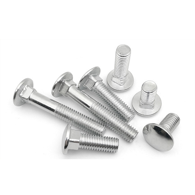 DIN 603 Cup Head Square Neck Bolts Carbon steel zinc M5-M20 Support customization OEM ODM