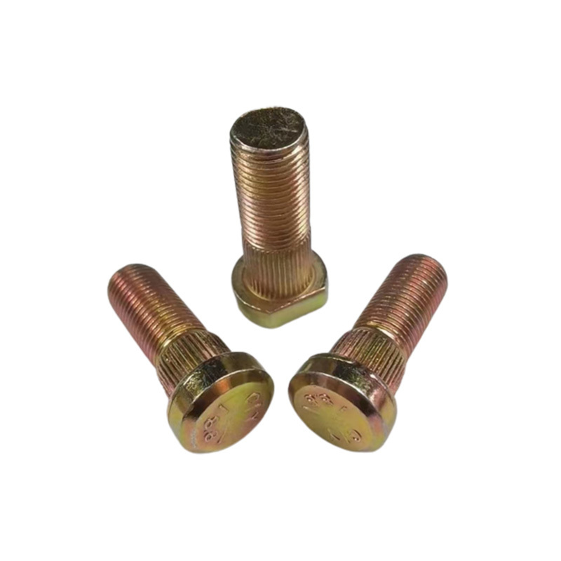 High strength hub bolts and nuts 8.8 10.9 12.9 ZINC tire screws customization OEM ODM
