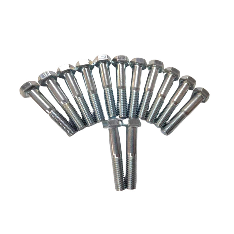 Hexagonal bolt DIN931 ZINC grade 4.8 M4-M160 OEM ODM