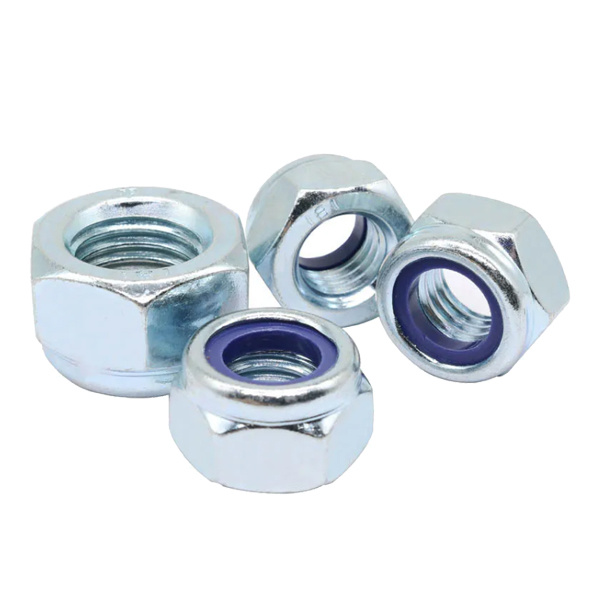 DIN985 DIN982 nylon lock nut zinc m3-m48 OEM ODM
