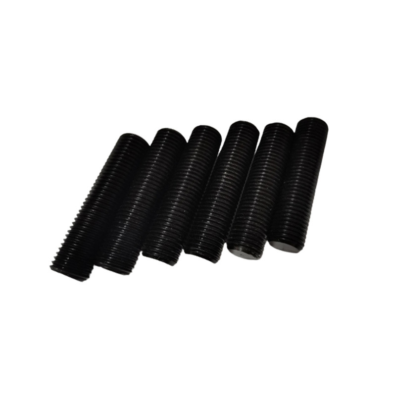 High Strength Grade 8.8 10.9 12.9 Steel DIN975 DIN976 Black Oxide Full thread bolt