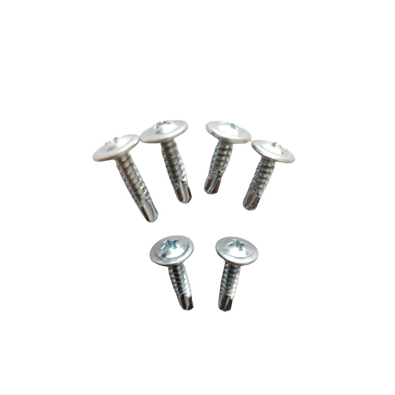 Half round washer head drilled screw / Washer drilling screw ST3.5-ST6.3 zinc OEM ODM