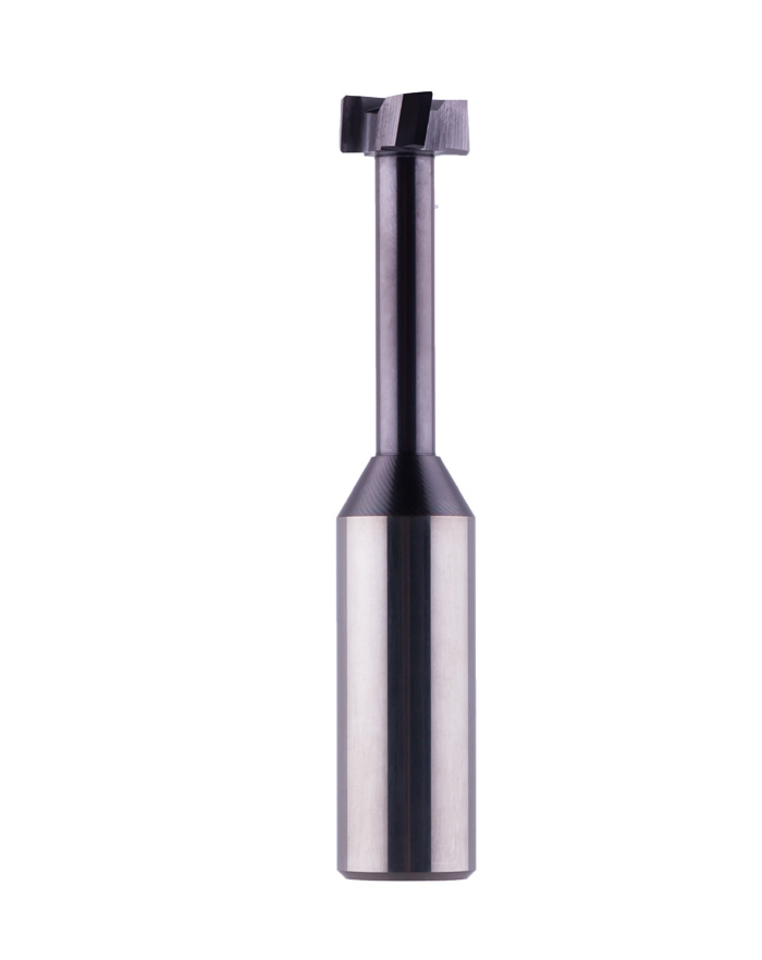 Integral alloy T-slot milling cutter