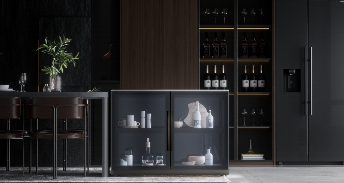 Economy Glass Cabinet