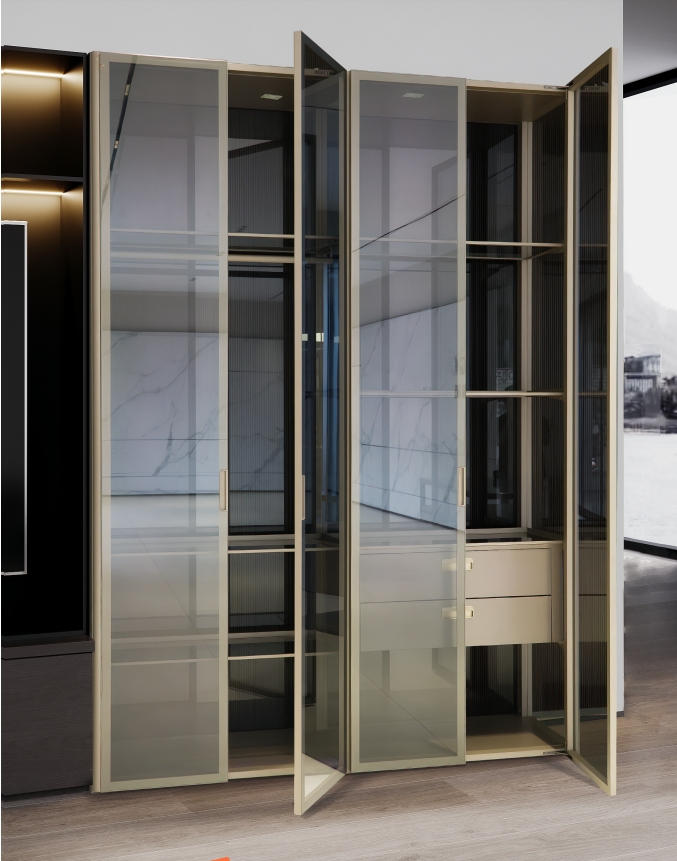 Corbel  Style Glass Cabinet