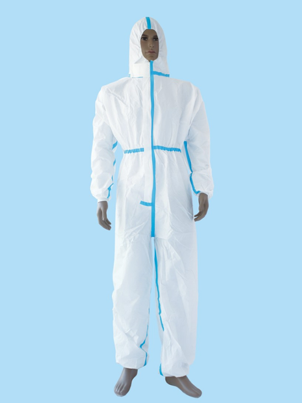 COVERALL WITH TAPE