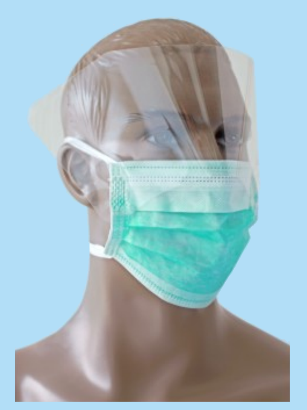 FACE MASK WITH EYE SHIELD