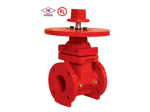 Fire fighting FM/UL/ULC Standard 300PSI Gate Valve fire protection NRS Non-Rising stem  Flanged End