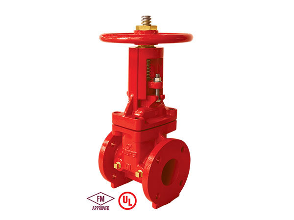 Fire fighting  FM/UL/ULC Standard 300PSI Gate Valve  fire protection OSY Rising stem Flanged End