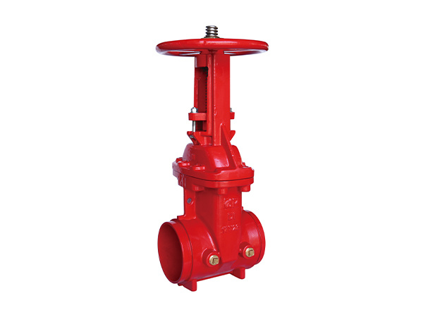 Resilient Wedge OS & Y Gate Valve - Flanged x Grooved End Z481-300A