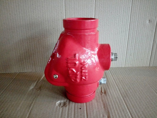 Fire fighting UL Standard 350PSI Swing Check Valve fire protection Grooved end