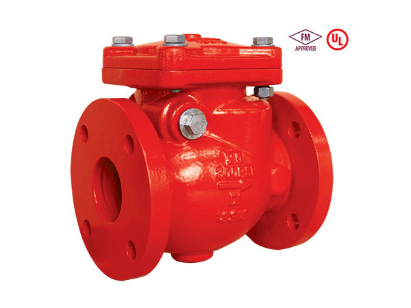 Fire fighting FM/UL Standard 300PSI Swing Check Valve fire protection  Flanged end