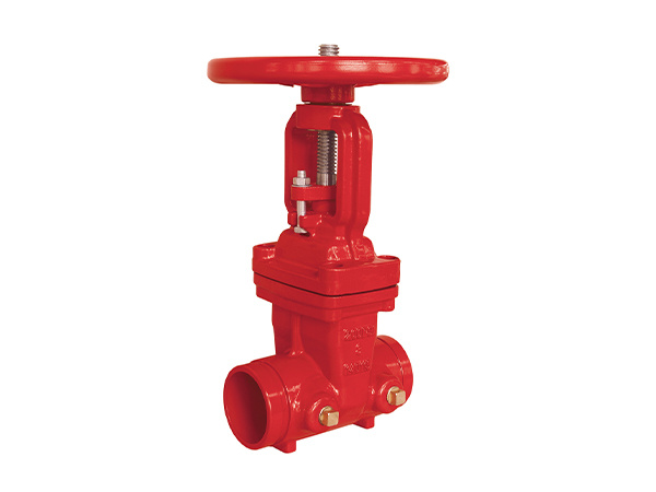Resilient Wedge OS&Y Gate Valve - Grooved End