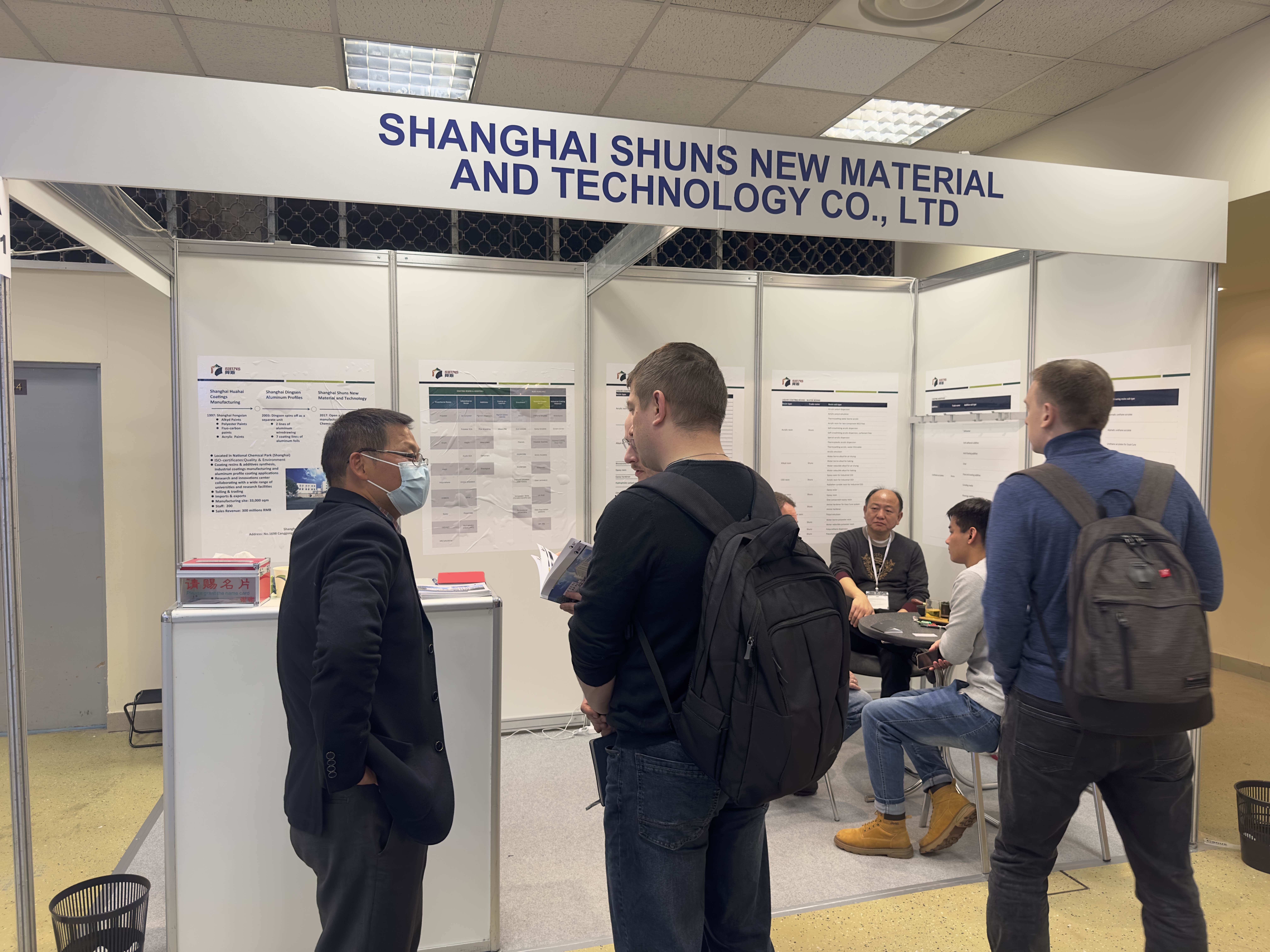 Shuns to the exhibit at INTERLAKOKRASKA 2023
