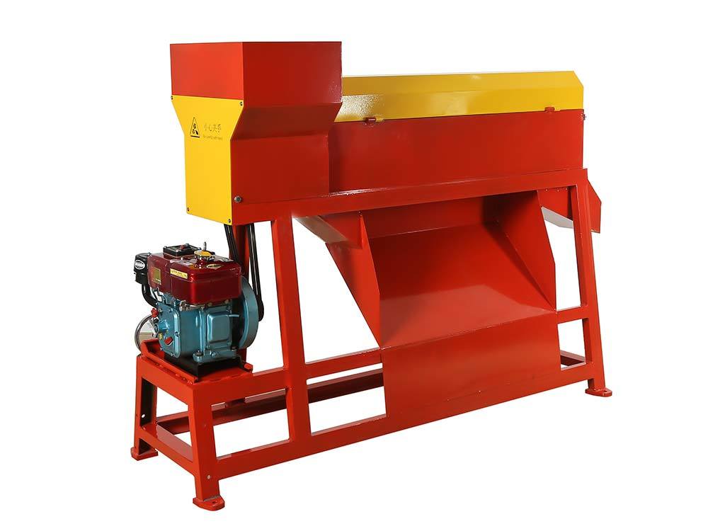 800kg/h diesel macadamia peeling machine