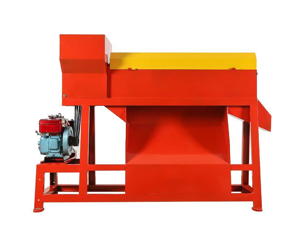 800kg/h diesel macadamia peeling machine