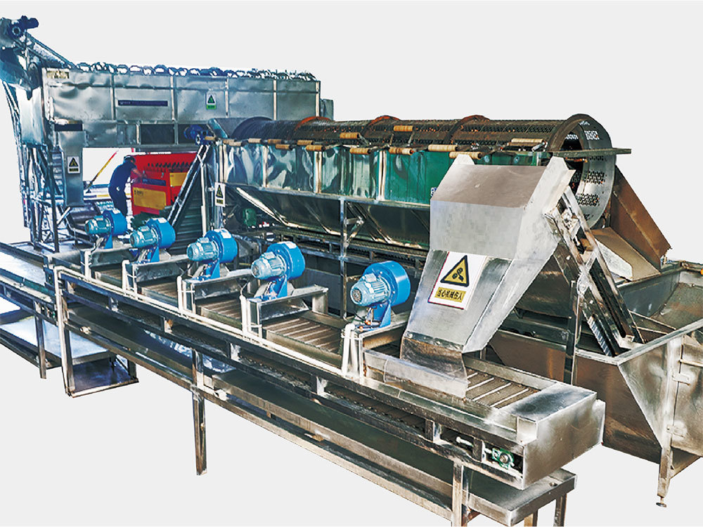 Lincang Gongtou 100t/d CNC automation preliminary processing production line