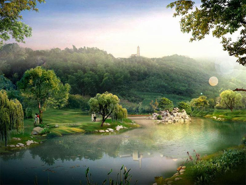 廣州南沙新區明珠灣區起步區靈山島尖區域城市開發與建設項目-廣州市南沙區靈山島尖鳳凰大道東側片區河湖及濱水景觀帶建設工程