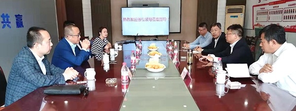 上海及杭州嘉宾来苏垦南通公司研讨新项目